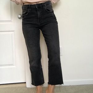 H&M straight ankle high waist jeans. Size 29